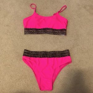 women’s pink bikini